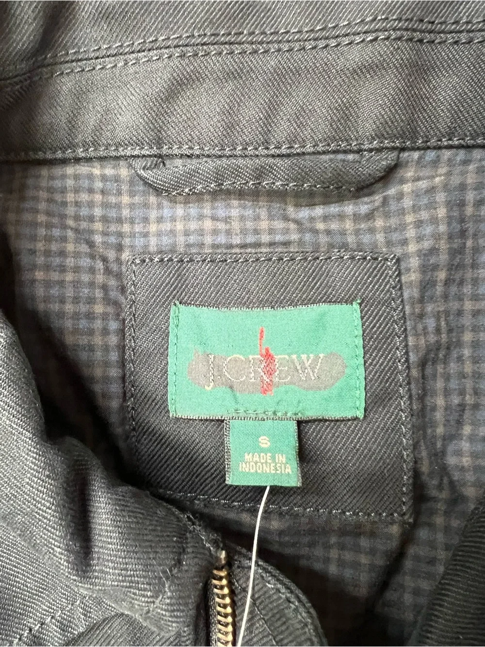 J. Crew Men’s Harrington Jacket Cotton Twill Size Small NWT